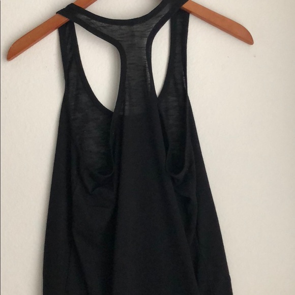 Racerback Tank In Deep Black... - Picture 6 of 7